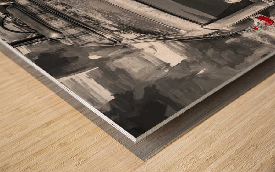 1949 Red Chrysler Town and Country Woody Convertible X100. 9 Wood print