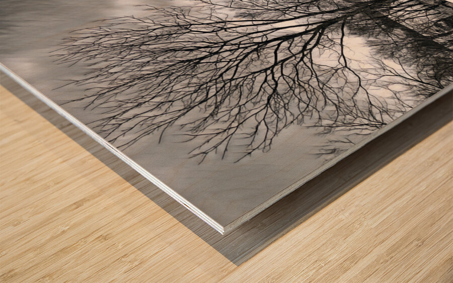 Merry Christmas from the Big Otter Mill Wood print