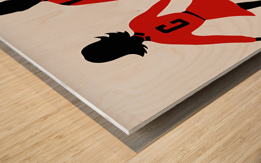 1960s Cheer Art Wood print