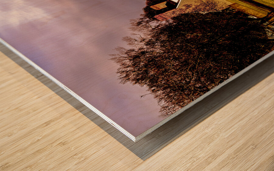 Christmas at the Williamsburg  Governors Palace Wood print