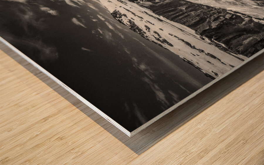 Selfoss Waterfall North Iceland Wood print