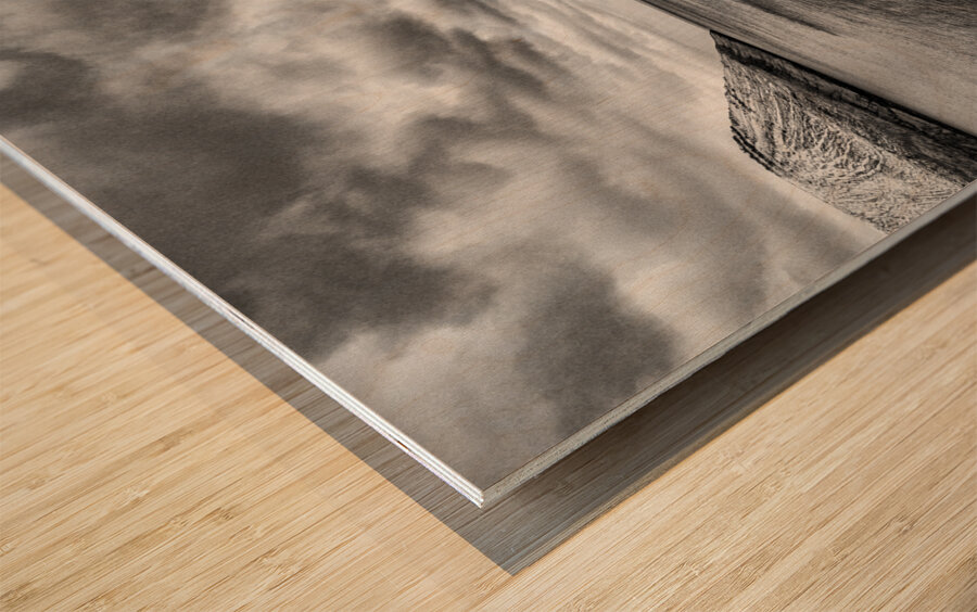 Faroes Passage Wood print