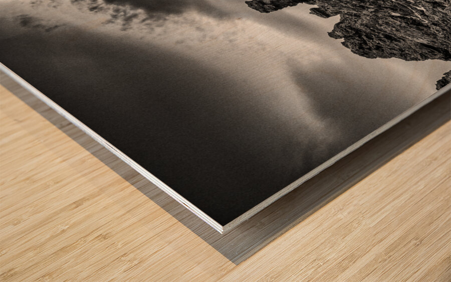 Dimmuborgir North Iceland Wood print