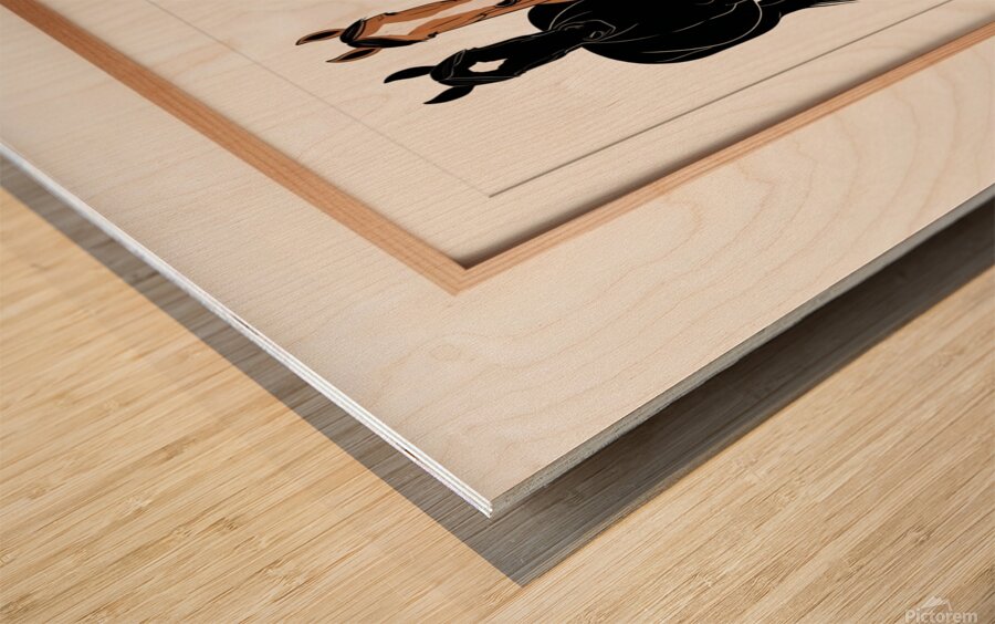 Wild Spirit: Artistic Horses for Your Home Wood print