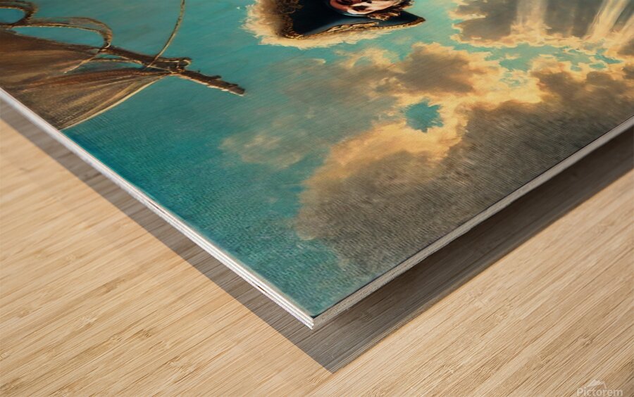 Henry Morgan - The King of the Buccaneers  Wood print