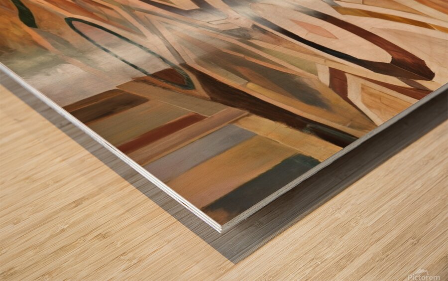 an enchanting impressionist artwork that 8QNkDxzG Wood print