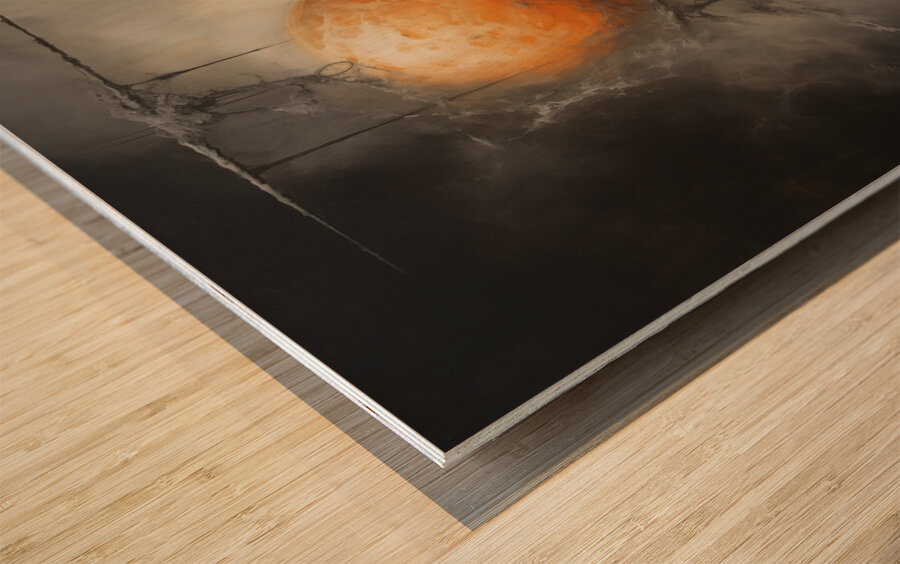 Oscillate Wood print