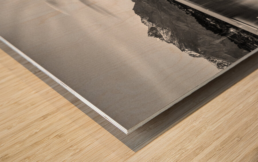 Lake Wakatipu Morning Wood print