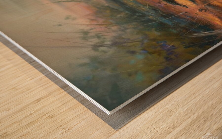 a stunning impressionist painting that c UjFEbbGe Wood print