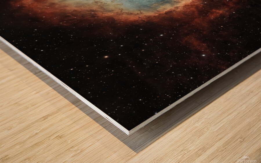 Rosette Nebula Wood print