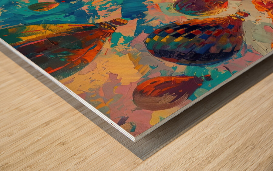 Ascent of Dreams 2H9N3Z 55 Wood print