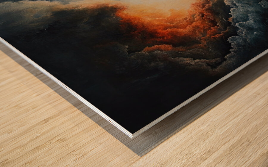 Celestial Tempest NH375B 45 Wood print