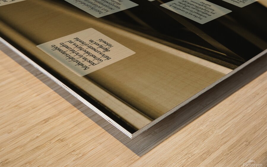 MNW13-PIANO Wood print