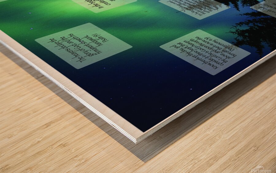 MNW14-AURORA Wood print