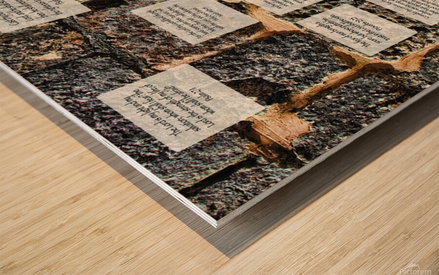 MNW18-STONEWALL Wood print