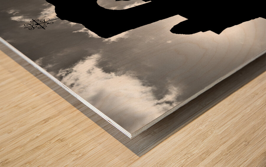 Executrix Wood print