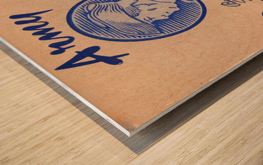 1948 Army Cadets at Penn Quakers Wood print