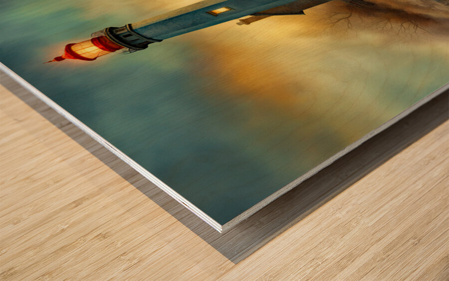 ISLE OF LIGHT Wood print