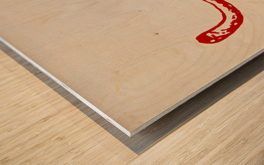 1930s Houston Cougar Art Wood print