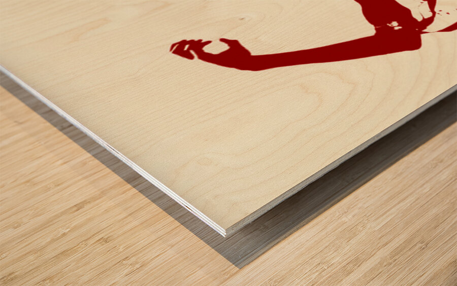 1960s OU Native American Art Wood print