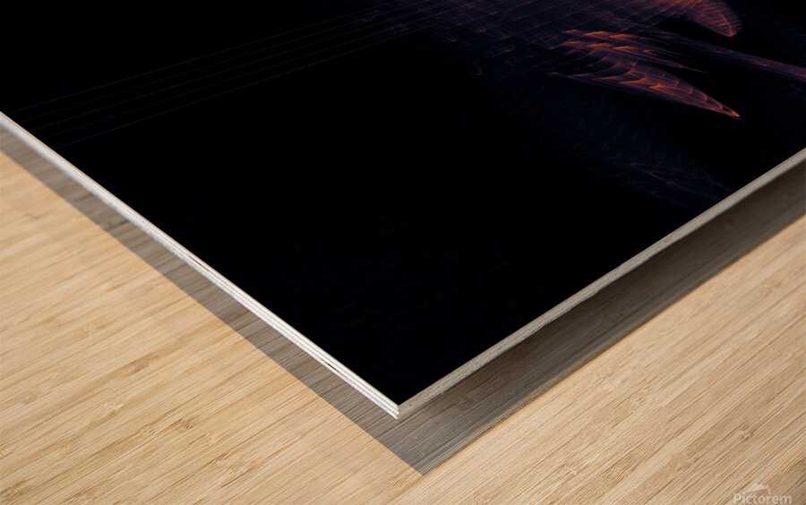 Radient Smile Wood print