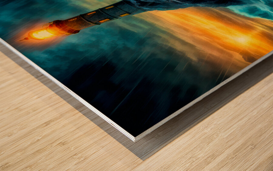 RETURNING THE LIGHT 2 Wood print