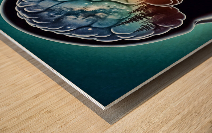 Braineeez 925 Wood print