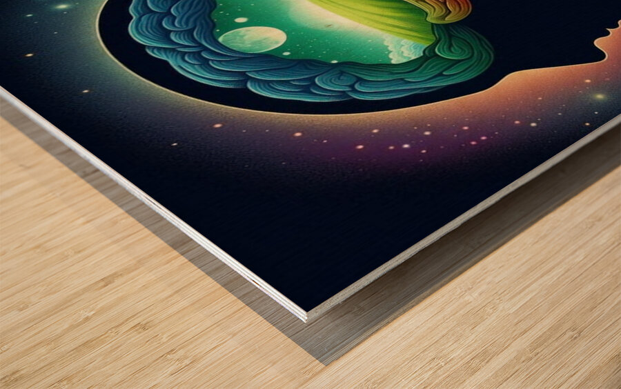 Braineeez 383 Wood print