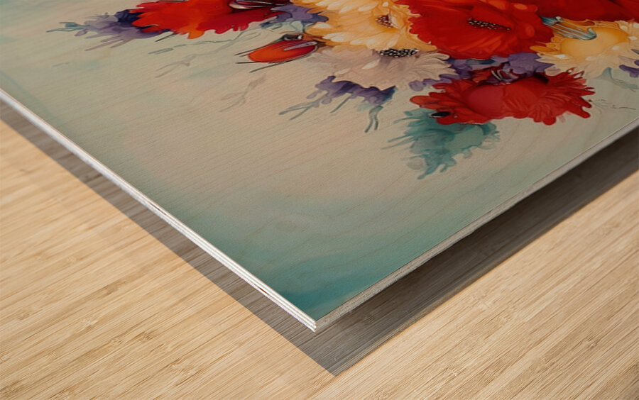 000007   Ai ART from My ART 1 Wood print