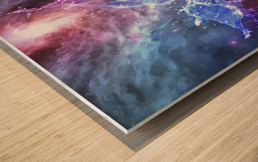 The First Waters Wood print