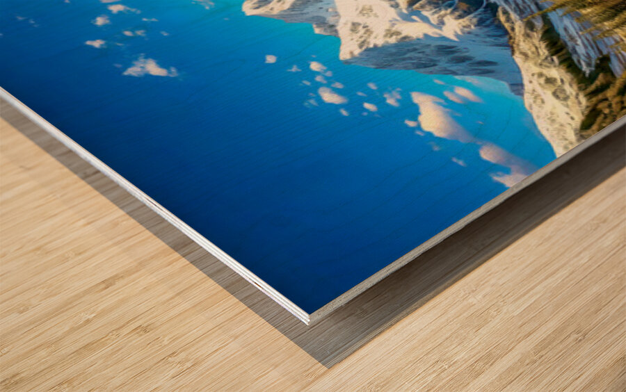 Spring in Alaska Wood print