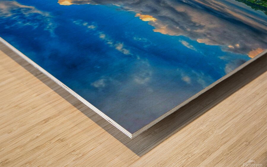 09 Summer Card Wood print