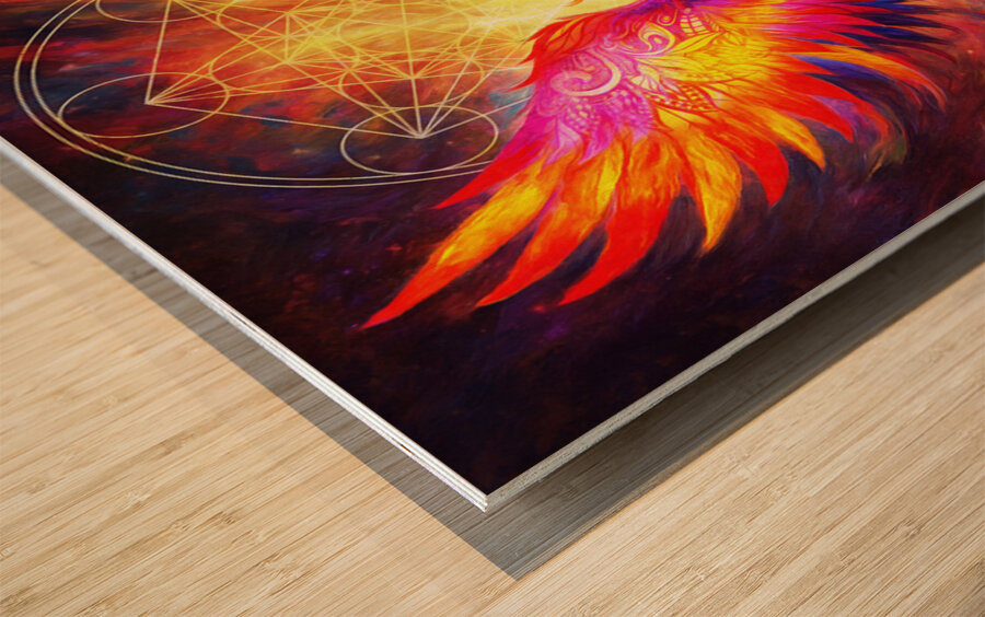 Phoenix Still Life Wood print