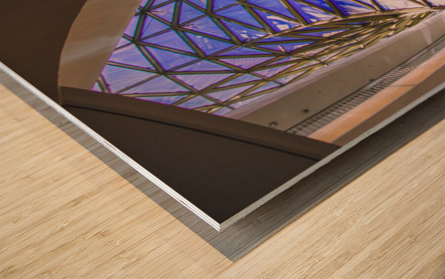 Massimiliano Fuksass Zeil River of Glass Wood print