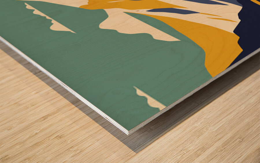 Torres Del Paine national park Wood print