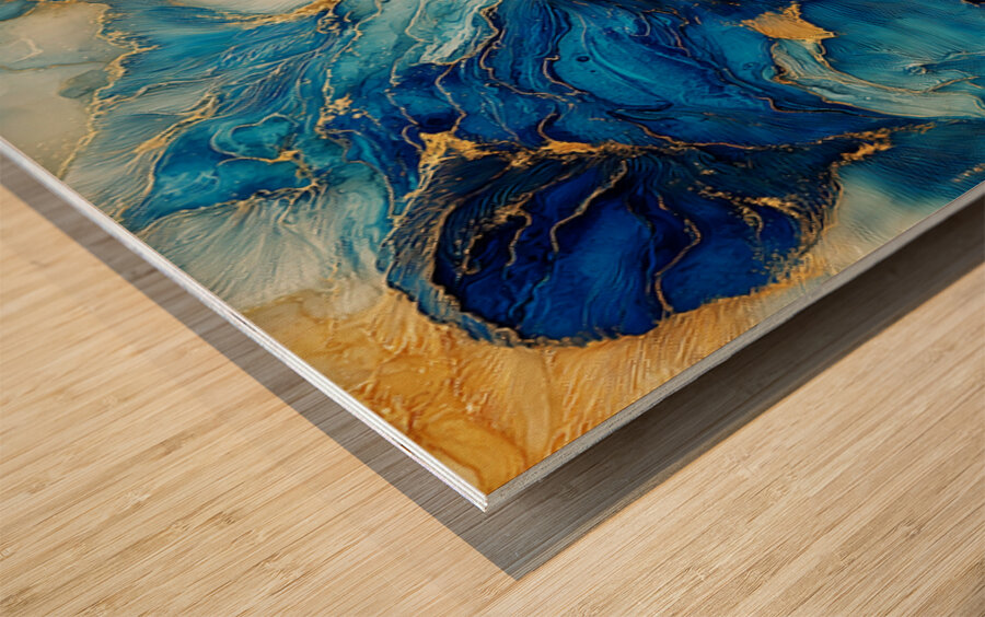 Panda One Wood print