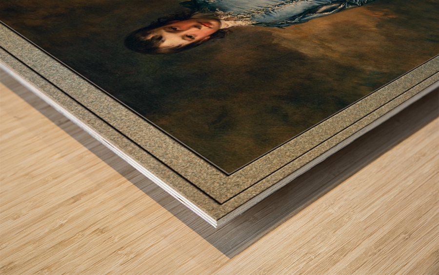 The Blue Boy by Thomas Gainsborough Wood print