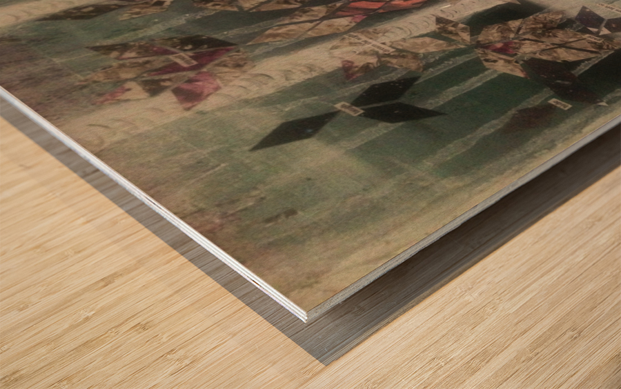 Sage Woods Wood print