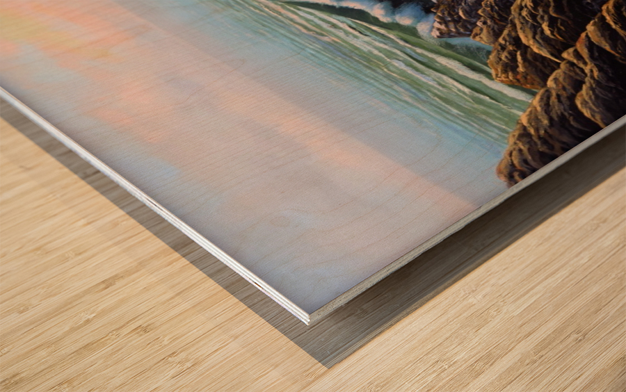 Dancing Tide Wood print