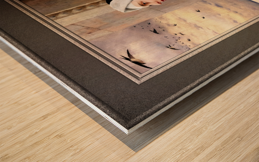 GODs Creatures by Eugene de Blaas Old Masters Classical Art Reproduction Wood print