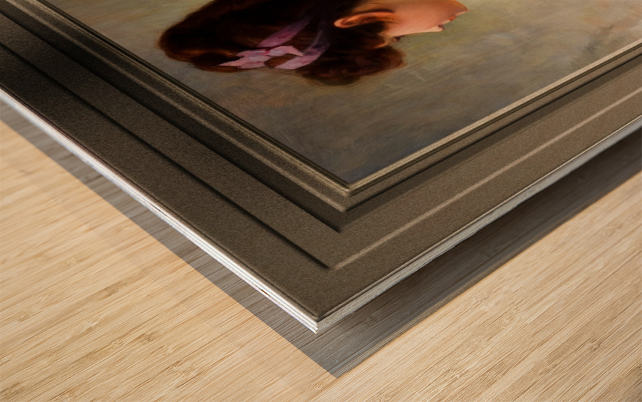 The Topless Model by Albert Joseph Penot Old Masters Classical Art Reproduction Wood print