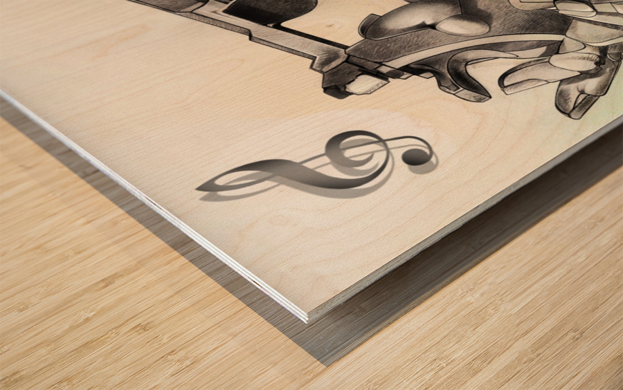 pistolablmaggio2020copia Wood print