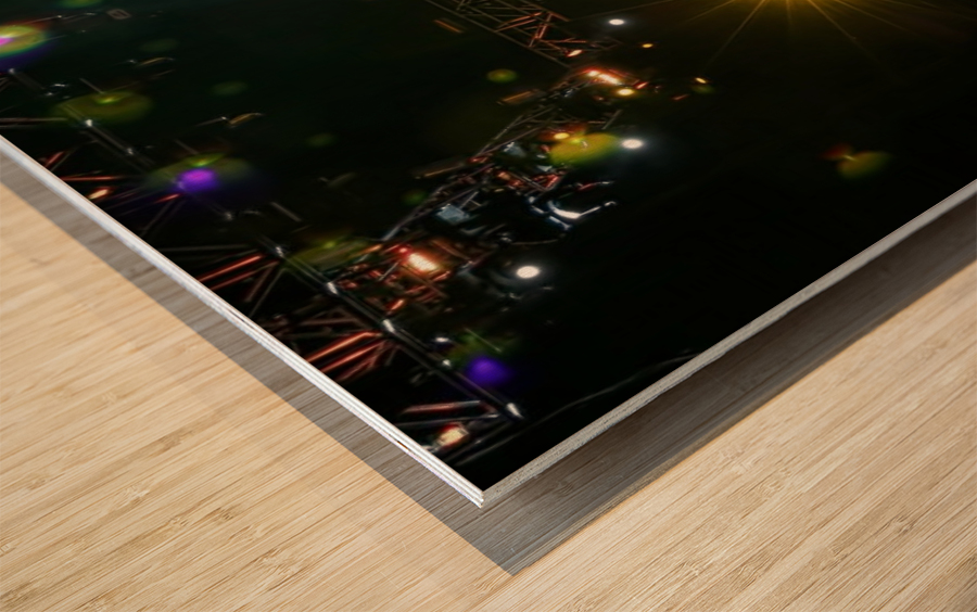 Chickenfoot Wood print