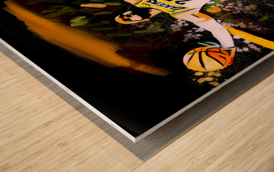 LeBron James Destined For Greatness Wood print