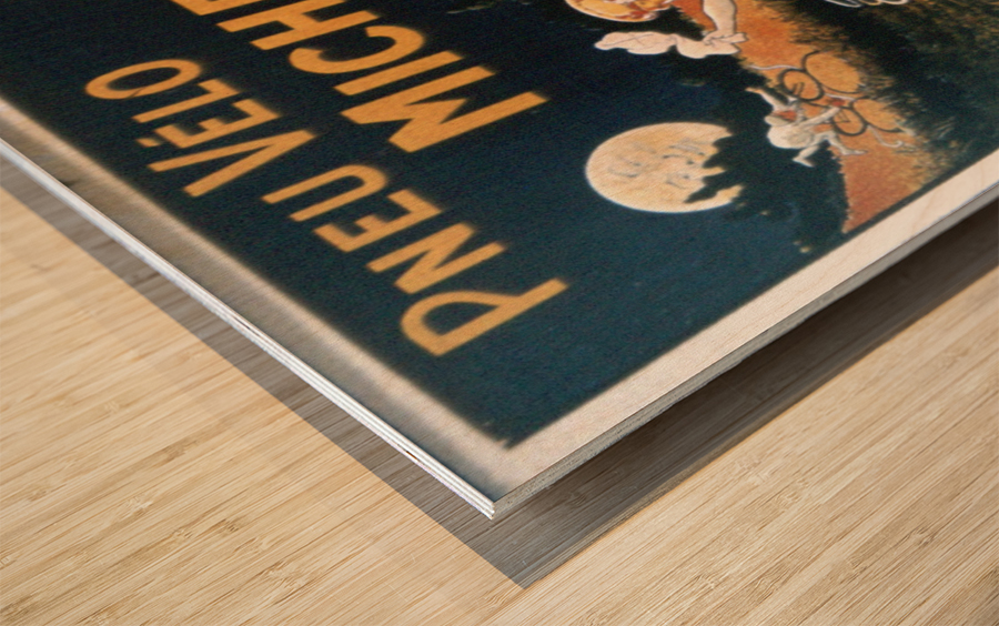 Le Meilleur Michelin Wood print