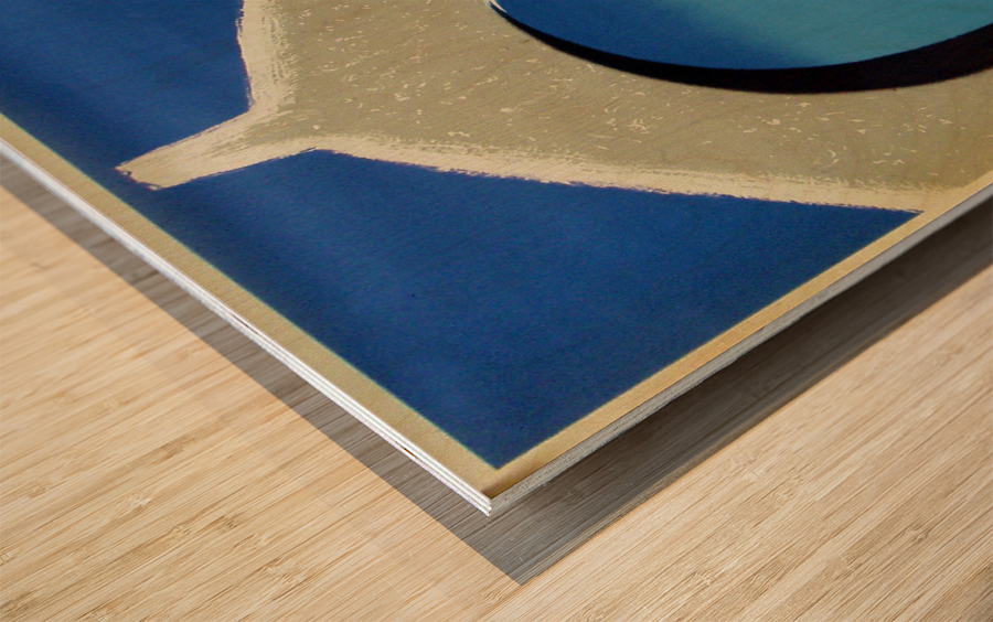 Spain fisherman Wood print