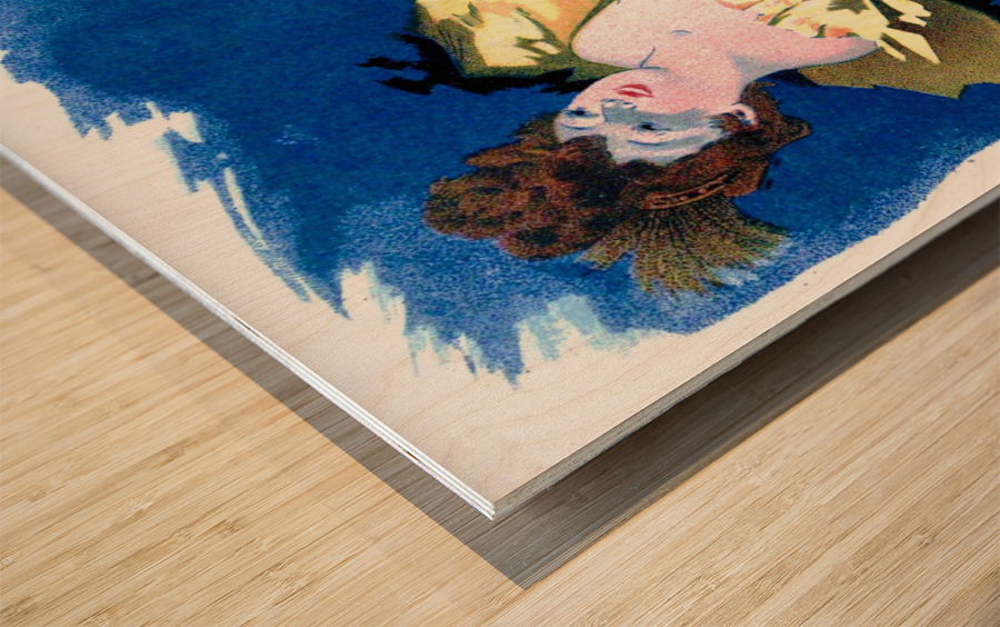 Saxoleine Wood print