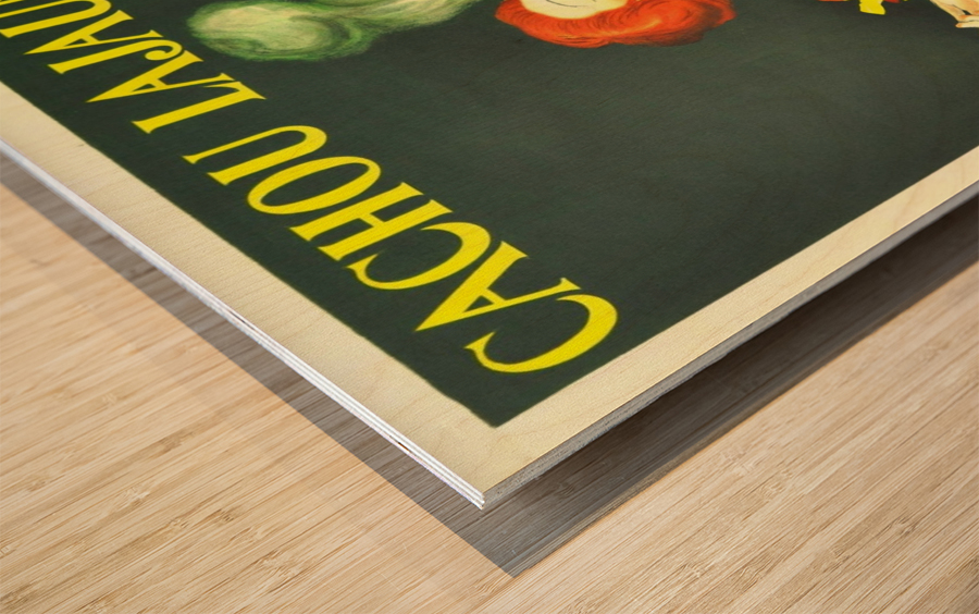 Cachou Lajaunie Wood print