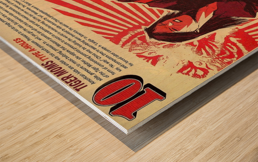 Study for the glory of your mother Wood print