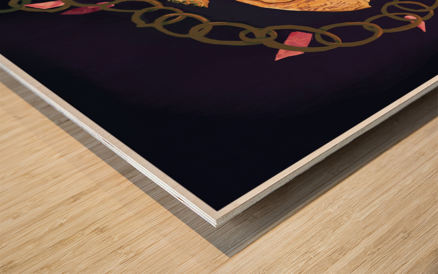 The Strangler Poster Wood print